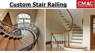 custom stair railing