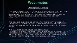 challenges in ai testing