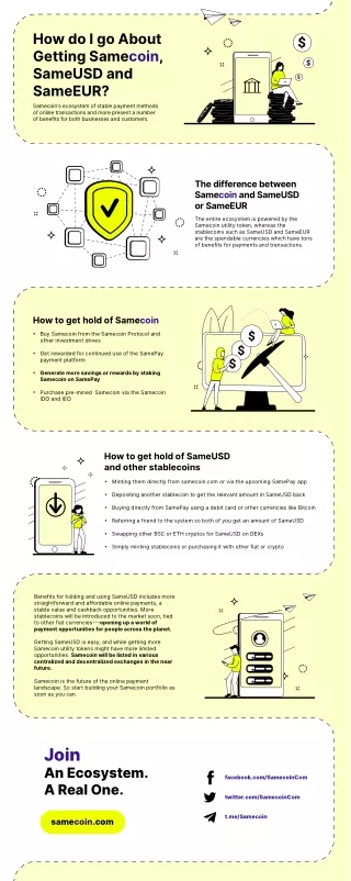 how do i go about getting samecoin sameusd