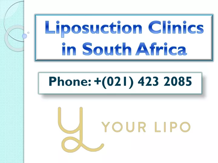 liposuction clinics in south africa