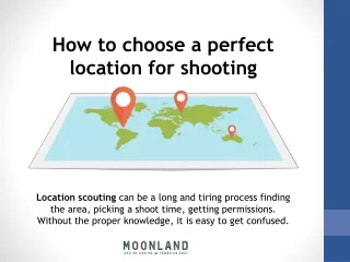 how to choose a perfect location for shooting