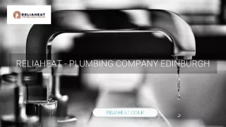 Plumbing Company Edinburgh