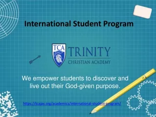 International Student Program