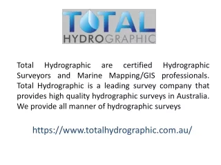 https www totalhydrographic com au