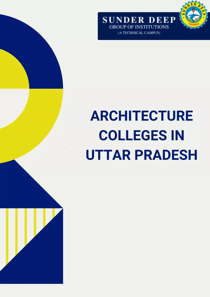 architecture colleges in uttar pradesh