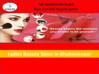 Ladies Beauty Salon in Bhubaneswar
