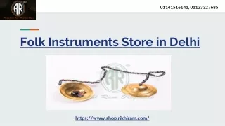 folk instruments store in delhi