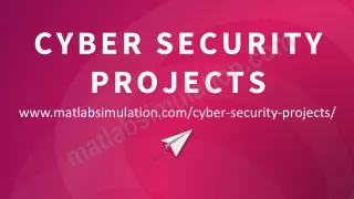 cyber security projects