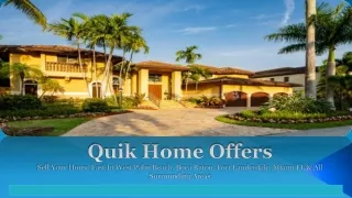 Get Ready to Sell House Fast in Miami at Best Price