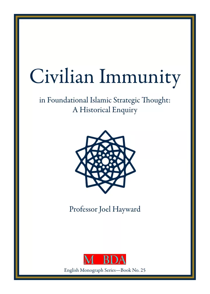 civilian immunity