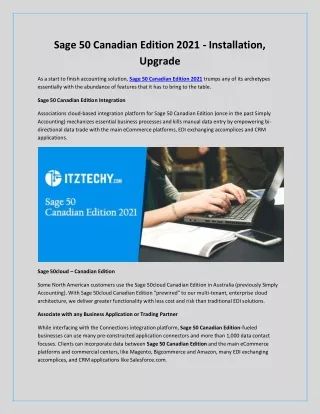 sage 50 canadian edition 2021 installation upgrade