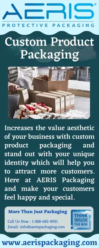 custom product packaging