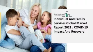 Global Individual And Family Services Market Size And COVID-19 Impact Analysis