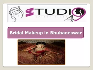 Bridal Makeup in Bhubaneswar