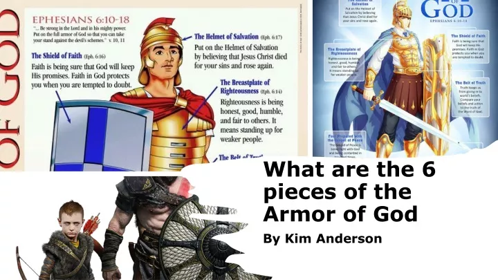 what are the 6 pieces of the armor of god