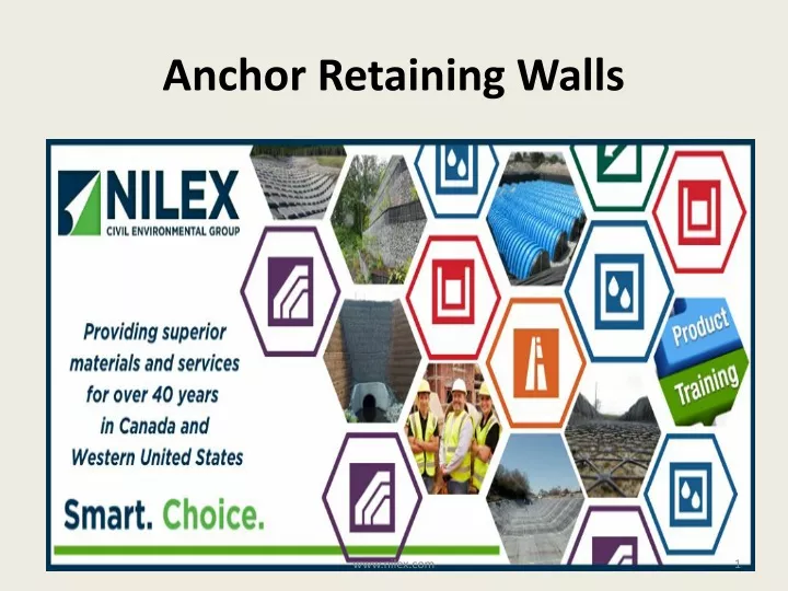 anchor retaining walls