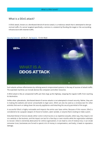 what-is-a-ddos-attack