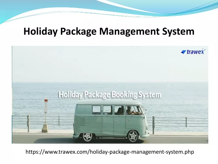 holiday package management system