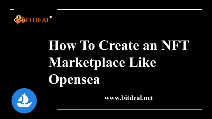 how to create an nft marketplace like opensea