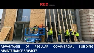Advantages of Regular Commercial Building Maintenance Services