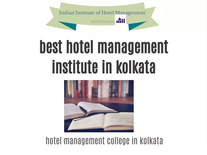 indian institute of hotel management