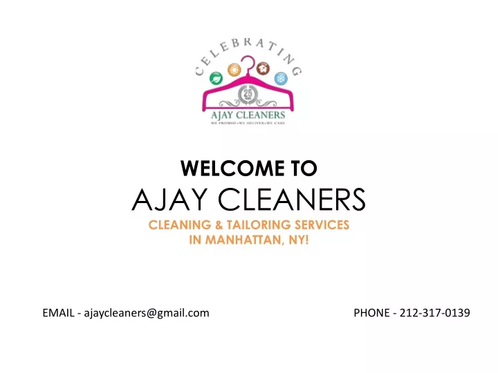 welcome to ajay cleaners cleaning tailoring services in manhattan ny