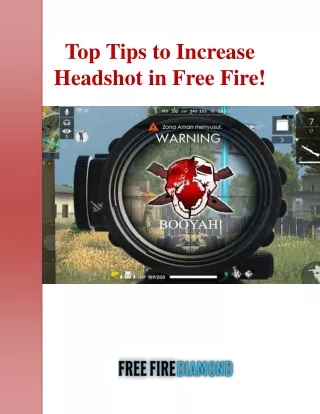 Top Tips to Increase Headshot in Free Fire