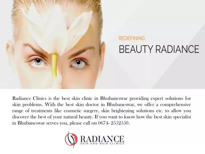 radiance clinics is the best skin clinic