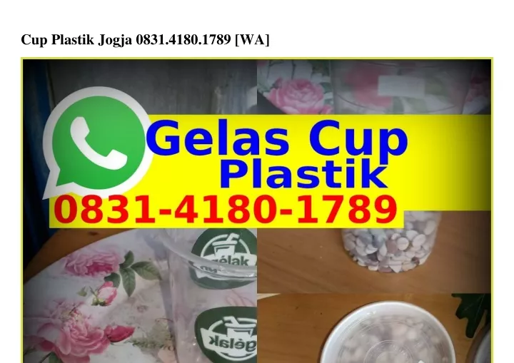 cup plastik jogja 0831 4180 1789 wa