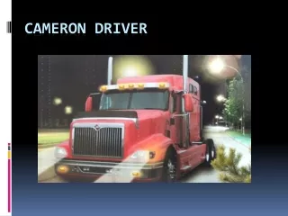 cameron driver
