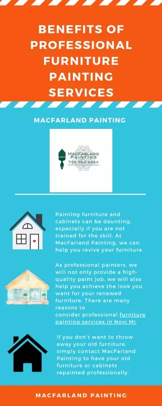 BENEFITS OF PROFESSIONAL FURNITURE PAINTING SERVICES