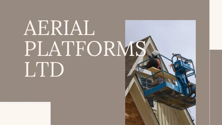 aerial platforms ltd