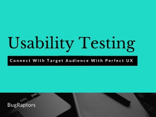 Usability Testing - Get Perfect User Experience
