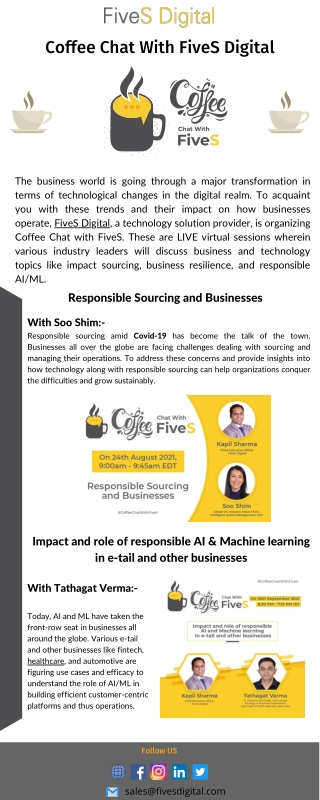 coffee chat with fives digital