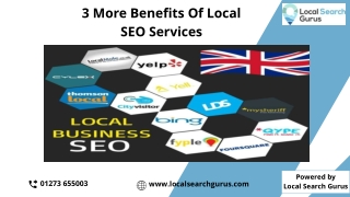 3 More Benefits Of Local SEO Services
