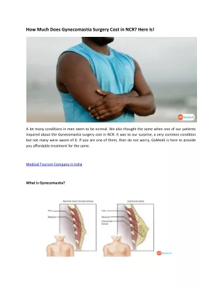how much does gynecomastia surgery cost
