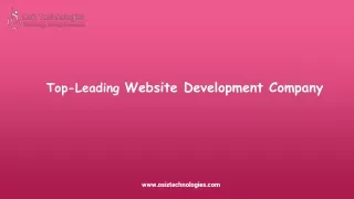 top leading website development company