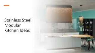 Stainless Steel Modular Kitchen Ideas