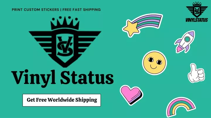 print custom stickers free fast shipping