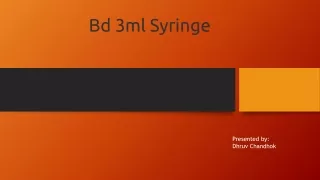 b d 3ml syringe