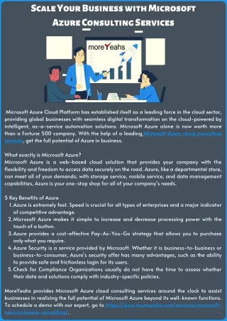 scale your business with microsoft azure