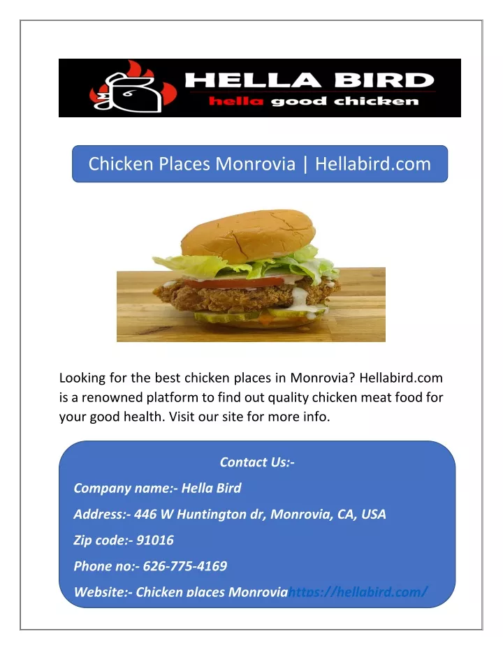 chicken places monrovia hellabird com