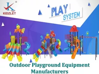 Playground Equipment Manufacturers