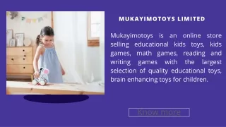 MUKAYIMOTOYS LIMITED