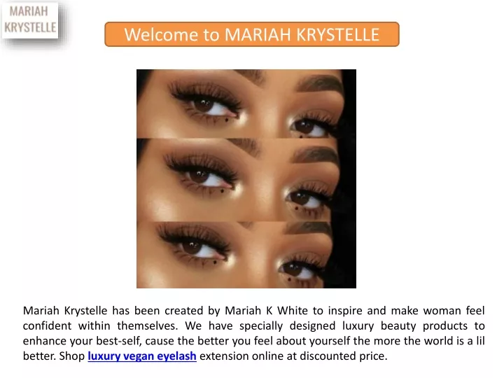 welcome to mariah krystelle