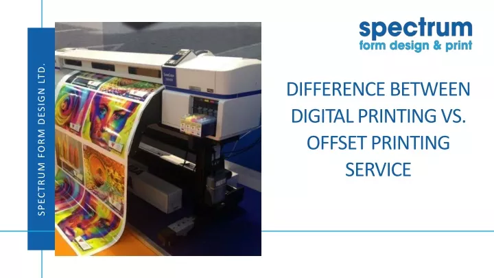 difference between digital printing vs offset