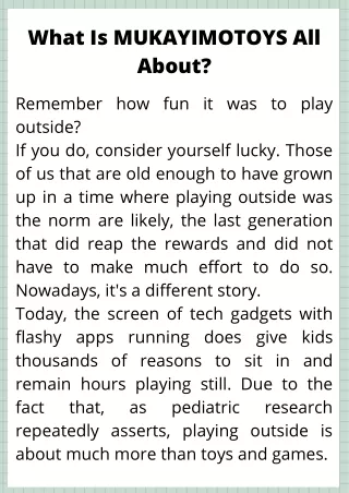 What Is MUKAYIMOTOYS All About (1)