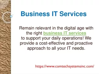 Business IT Services