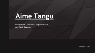 Aime Tangu