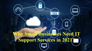 why small businesses need it support services